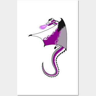 Fly With Pride, Dragon Series - Demisexual Posters and Art